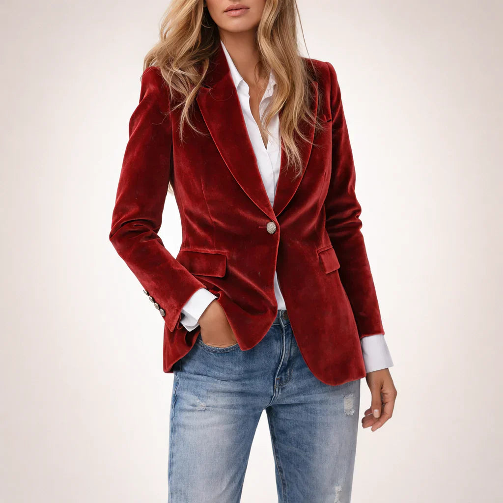 Eloura™ - Passande Sammetskavaj