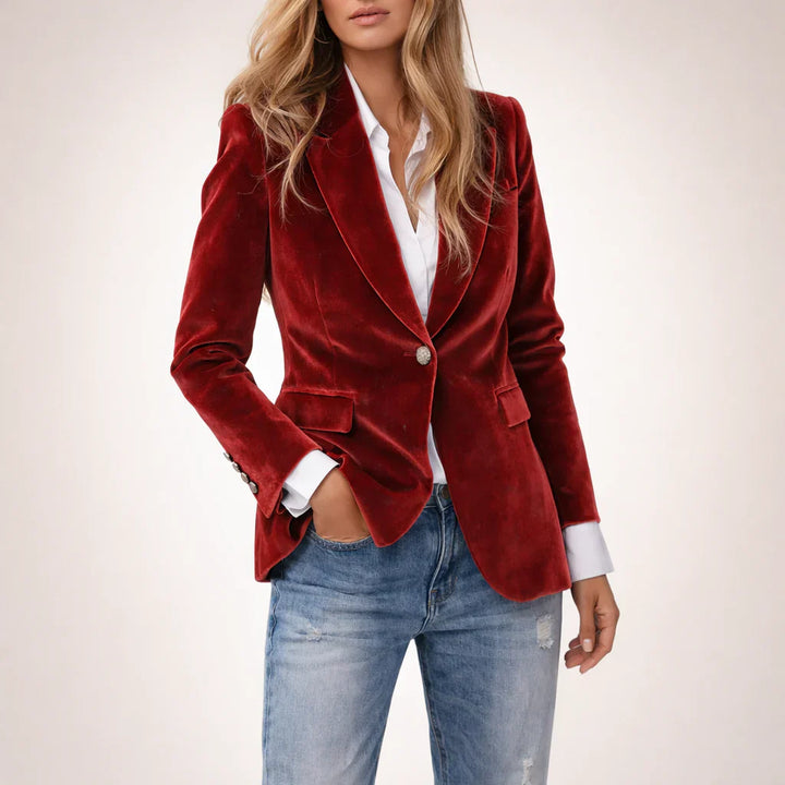 Eloura™ - Passande Sammetskavaj