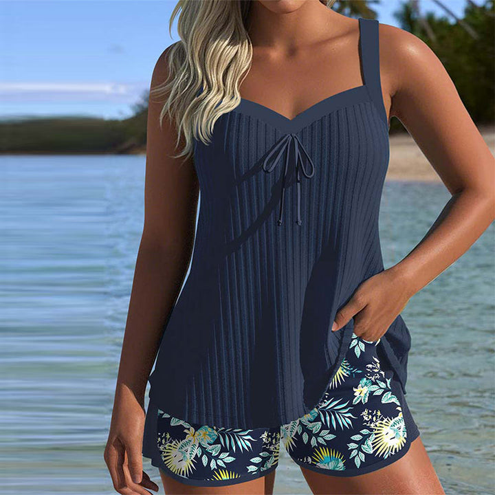 Briseis™ - Blommigt Mönstrat Tankini-set