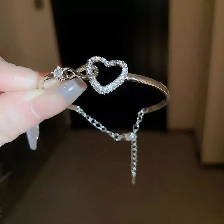 Soultie™ - Evig Kärlek Hjärtcharm | Mor-Dotter Armband