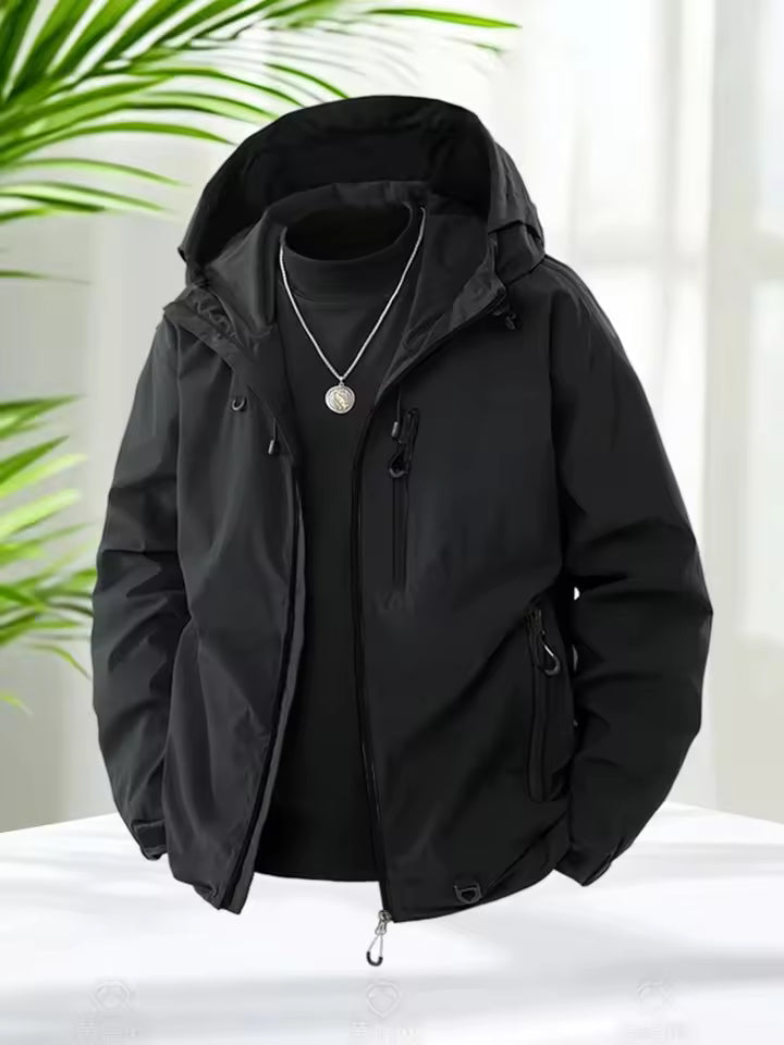 Rivor™ - Lättviktig Vattentät Outdoorjacka med Huva
