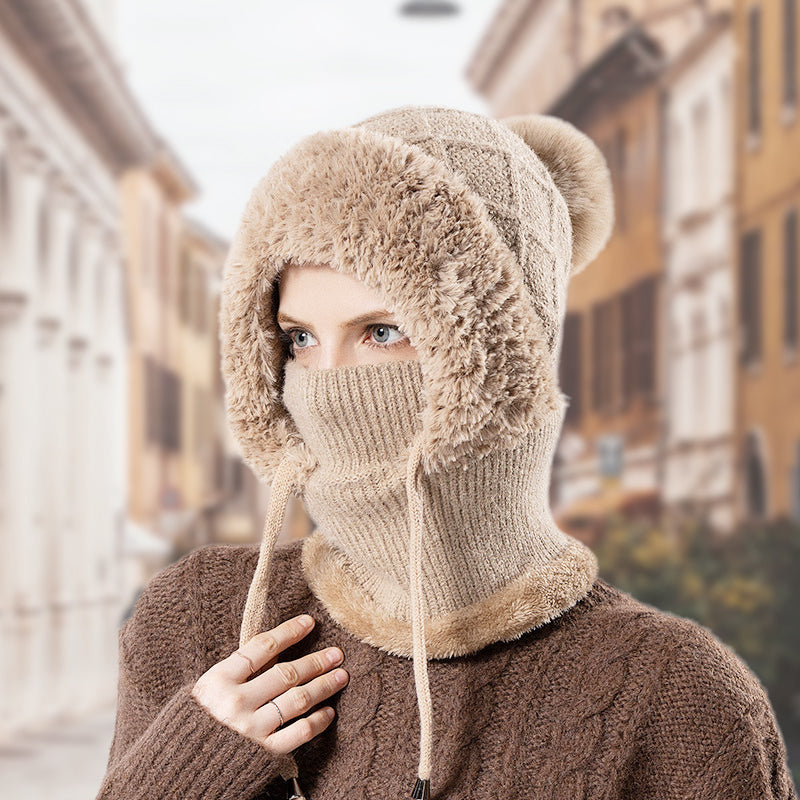 Eraze™ - Plysch vinterbalaklava med full täckning