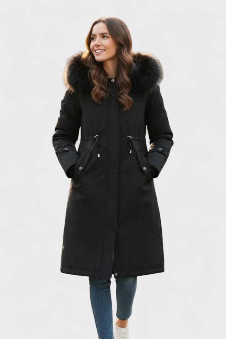 Frostra™ – Höstjacka med Huva och Mjuk Krage